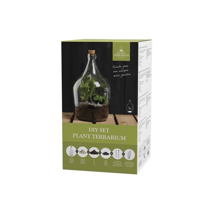 Comparer les prix de Terrarium végétal à faire soi même 3 litres