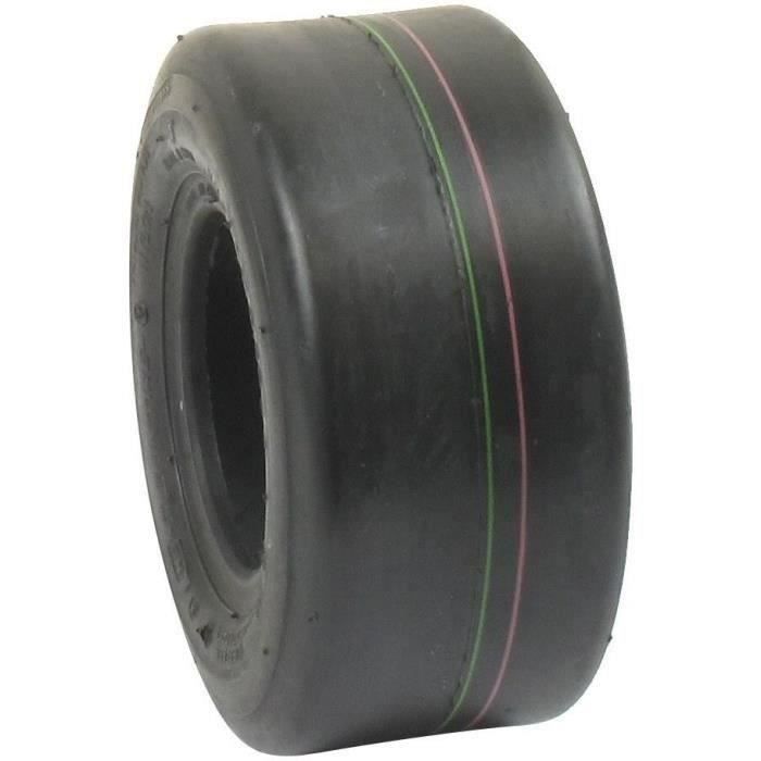 Pneumatique Tubeless profil lisse 4 plis - Dimensions: 9 x 350 x 4