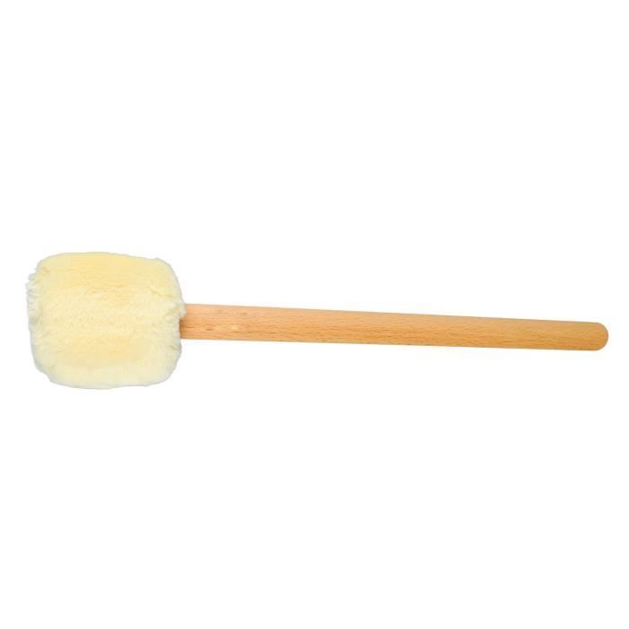 Mailloche Pour Grosse Caisse En érable Avec Tête En Feutre De Laine - Bâton Percussion Fanfare, Orchestre - 36 Cm