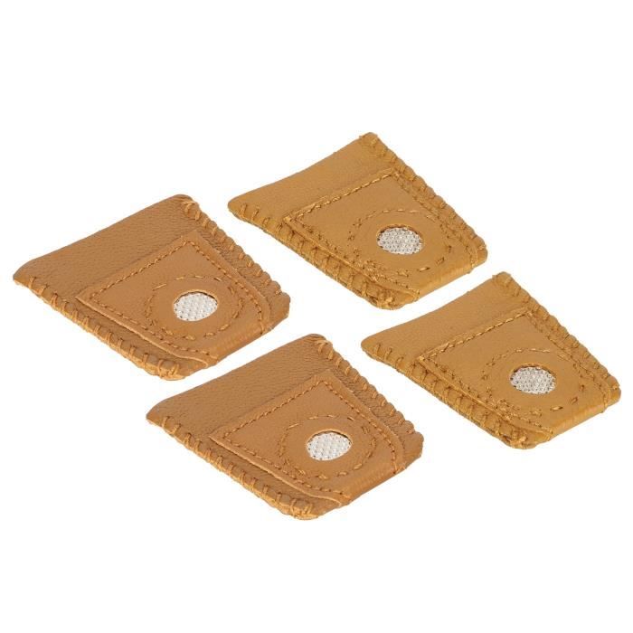 PATIKIL – 15 Embouts De Doigts En Silicone, Taille XL, Orange, Antidérapants, Pour Couture, Bureautique