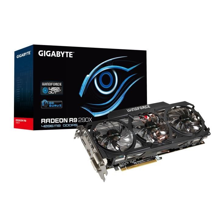 Gigabyte Amd Radeon R9 290x 4go Cdiscount Informatique Gigabyte Amd Radeon R9 290x 4go Cdiscount Informatique