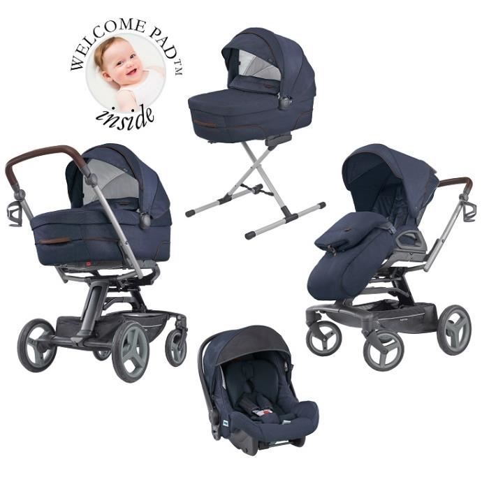 poussette trio garcon