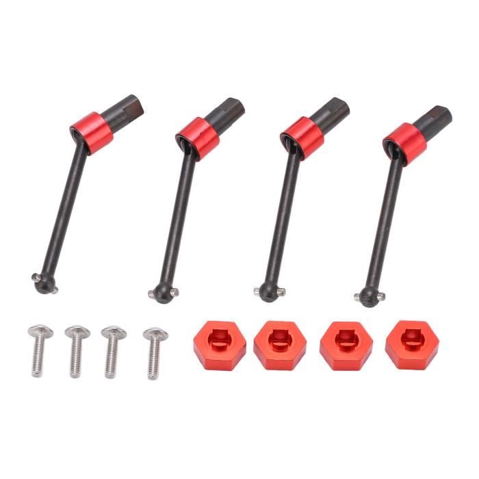 Moyeux De Roue Cannelés à écrous Hexagonaux, 4 Ensembles De Moyeux De