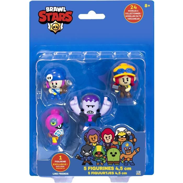 Figurine Articulée Brawl Stars Colt 11.5cm - Lansay - Collection Personnages Jeu Vidéo