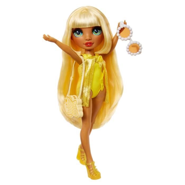 Rainbow High Swim & Style Fashion Doll Sunny yellow Rainbow High - vue 9