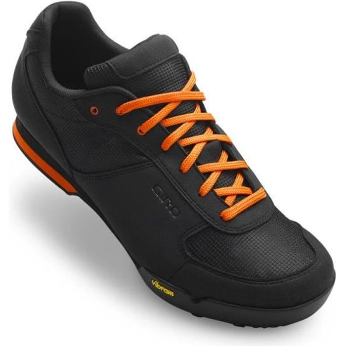 GIRO Chaussures VTT Rumble VR - Homme - Noir et orange