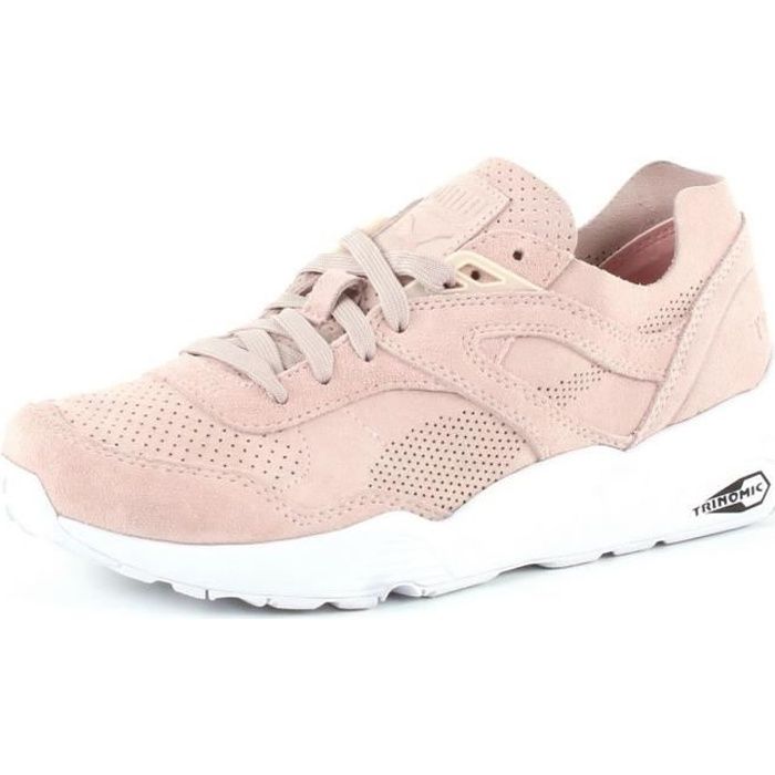 puma r698 rose et grise