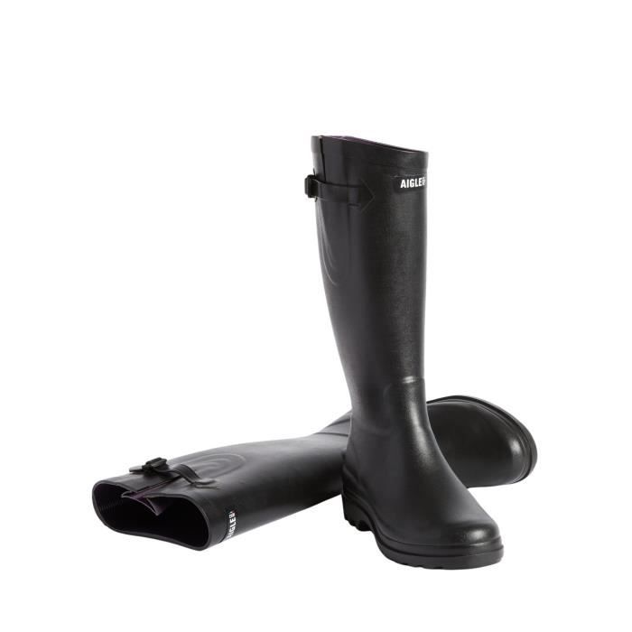 Bottes de pluie femme Aigle Noir Aigle Nl Imperméable