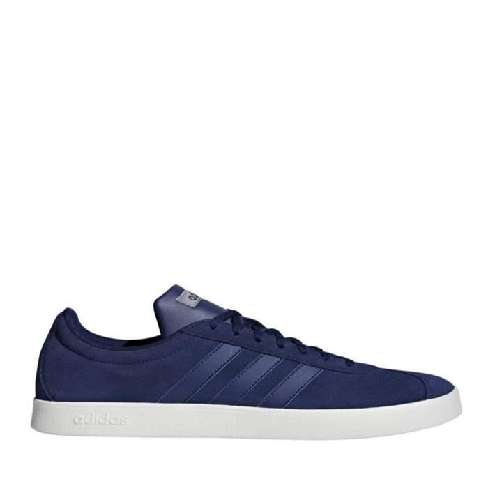 adidas vl court bleu