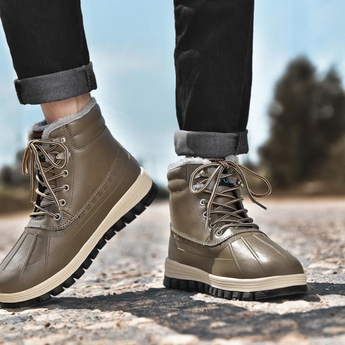 bottes pour homme les plus chaude
