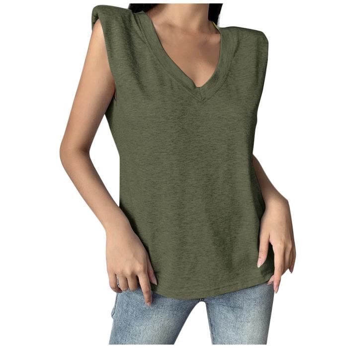 Debardeur avec epaulette sales