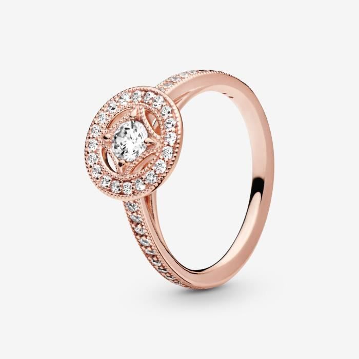 Bague Pandora Conception De Cercle Vintage 191006CZ Cuivre Cuivre Achat Vente bague anneau Bague Pandora