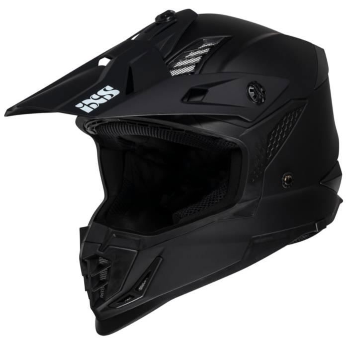 Casque moto cross IXS 363 - noir mat - M