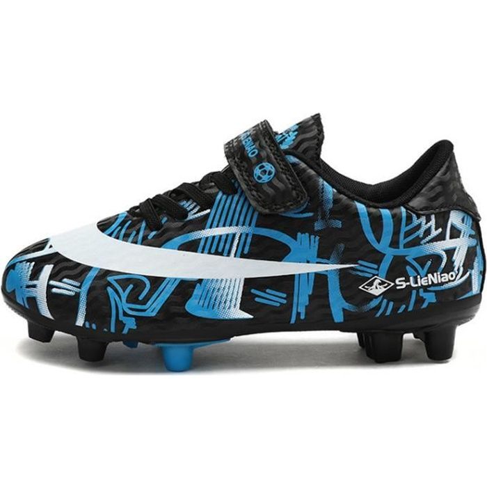 Chaussures de Football pour Garcon Crampons de Foot Enfants Antiderapant Spike Sneaker d Entrainement Outdoor Sport Cdiscount Sport