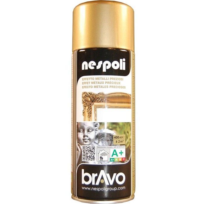 Bombe De Peinture Nespoli – Vernis Transparent Effet Brillant, Pro Et Facile à Utiliser