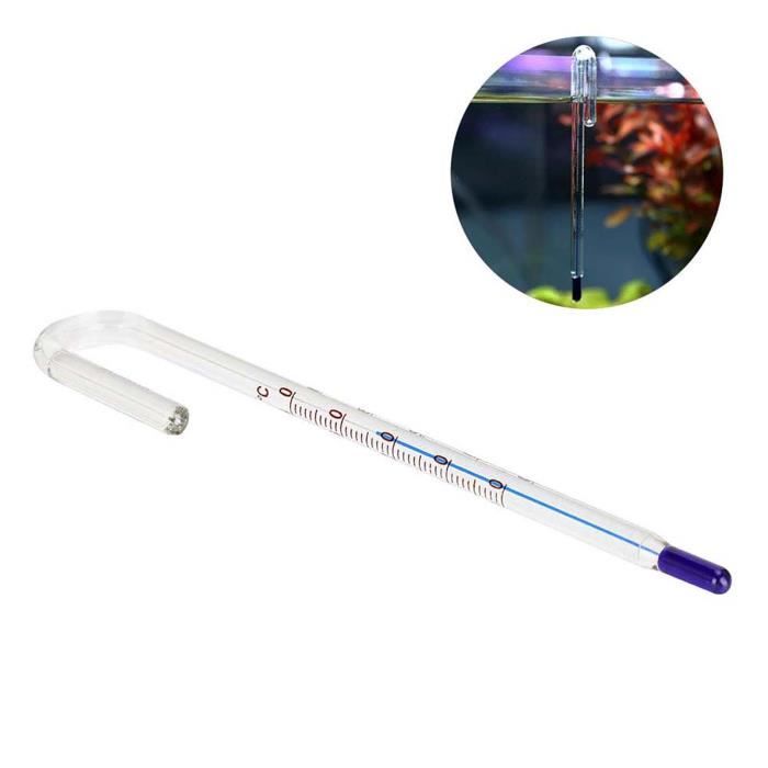 Comparer les prix de Thermomètre d'aquarium en verre suspendu OMABETA - modèle Xianyu 15 mm