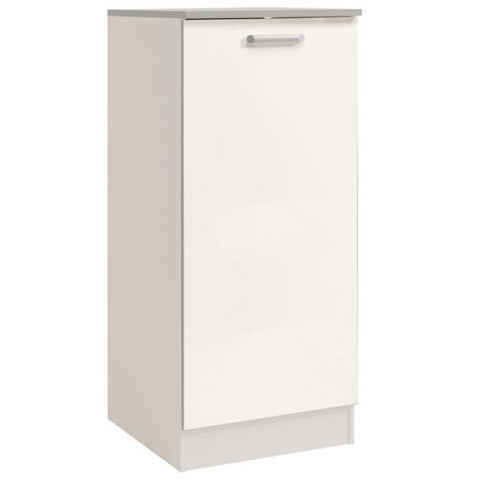 Demi Armoire De Cuisine 60cm Shiny Blanc Paris Prix Achat Vente Petit Meuble Rangement Demi Armoire De Cuisine 60cm Shiny Blanc Paris Prix Cdiscount