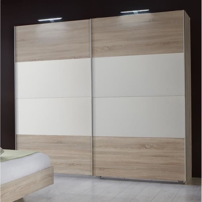 Armoire de rangement imitation chêne - Dim : 180 X 210 X 65Cm. Armoire de rangement imitation chêne - Dim : 180 X 210 X 65Cm.