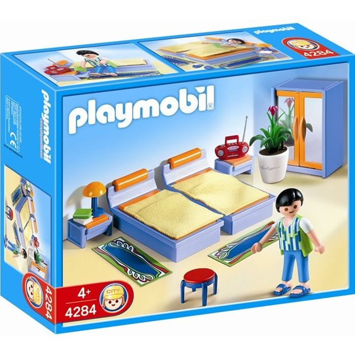 PLAYMOBIL 4284 Chambre des parents - Cdiscount Jeux - Jouets