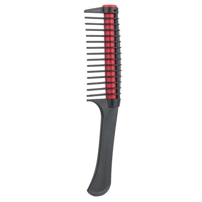 Peigne Professionnel Unisexe En Plastique - Taille 20x4.5 Cm, Pour Tous Types De Cheveux, Neuf