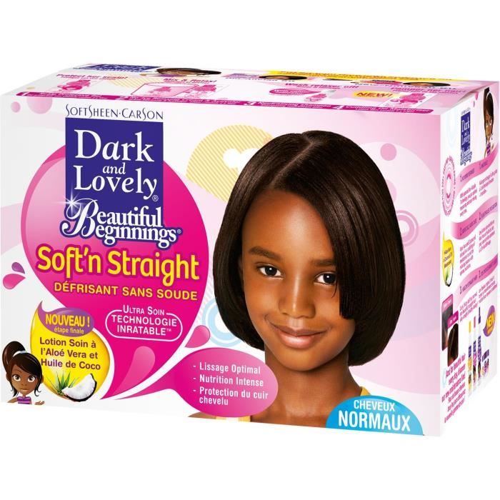 Dark & Lovely Kit Beautiful Beginnings Défrisant Enfants Cheveux Normaux