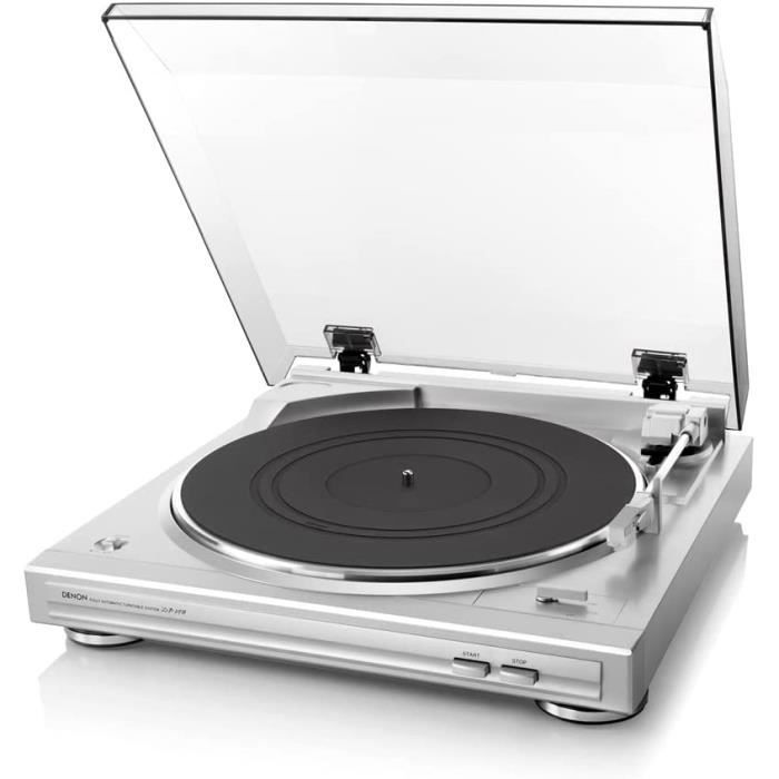 Tourne-disque, Lecteur vinyle - Platine Vinyle Denon DP-300F - Noir - Grade AB, prix de gros