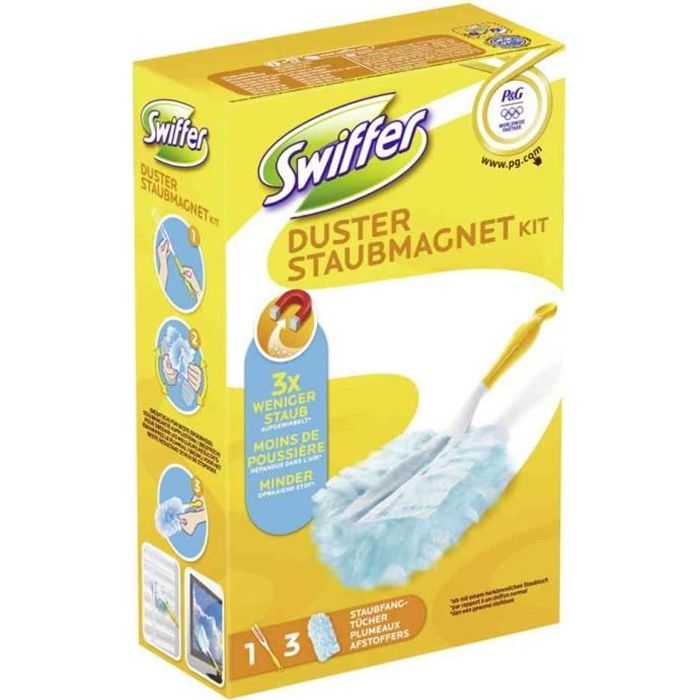 SWIFFER  5410076542284 brosse de nettoyage Bleu, Essuie-poussi&egrave;re