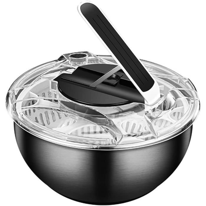 2X Séchoir à Légumes électrique à Essoreuse à Salade, Rechargeable Par 2X Séchoir à Légumes électrique à Essoreuse à Salade, Rechargeable Par
