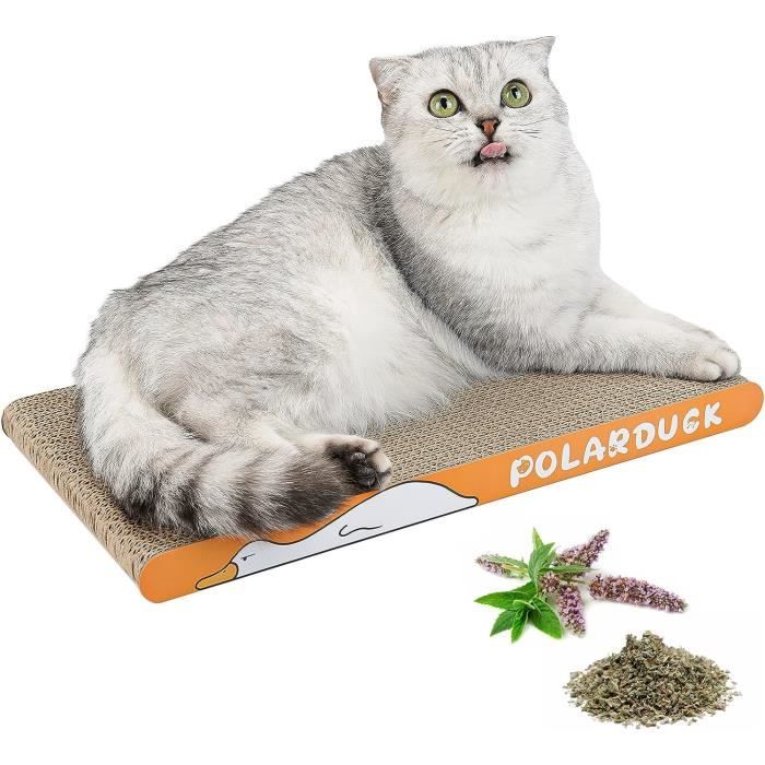 Griffoir Pour Chat En Carton Avec Boule - Jouet Ludique Pour Protéger Les Meubles, Anti-ennui