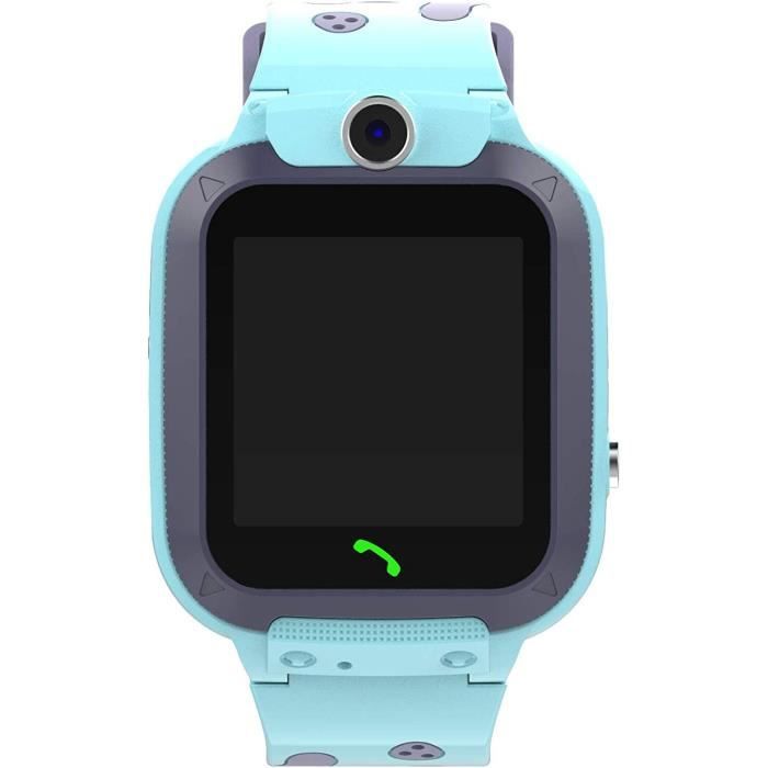 Téléphone Jouet Enfant Avec Double Caméra 720P, Écran Tactile 2,8″ – 8Go, Musique, Jeux, Apprentissage – Bleu, 3-12 Ans