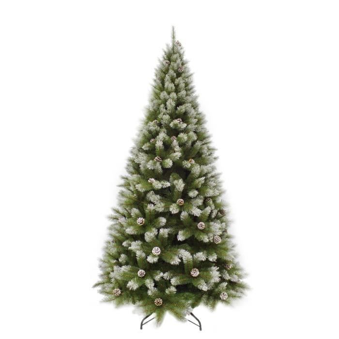 Triumph Tree Sherwood Taille d'arbre de Noël artificiel étroit en CM: 120 x  74 vert - Cdiscount Maison