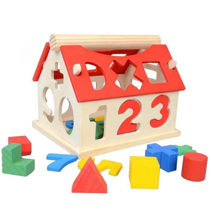 Puzzles en bois pour Les Tout-petits D'âge de 1-3-5 Ans En Bois Nombre, et  Formes Puzzle pour Enfants-Apprentissage En Bois Puzzle - Cdiscount Jeux -  Jouets