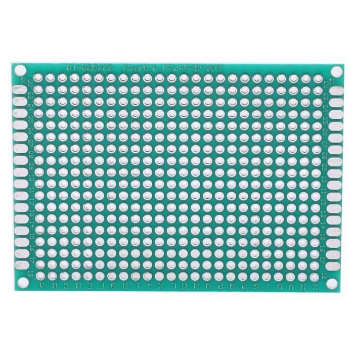 Lot De 10 Cartes PCB Double Face 4x6 Cm - FR-4 étamé, Pour Prototypage électronique Et Soudure DIY