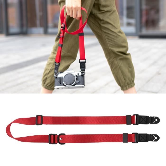 Sangle Pour Appareil Photo Réglable 45-152cm - Bandoulière Et Dragonne, Dégagement Rapide, Noir Bandoulière Réglable Sangle Pour Appareil Photo Réglable 45-152cm - Bandoulière Et Dragonne, Dégagement Rapide, Noir Bandoulière Réglable