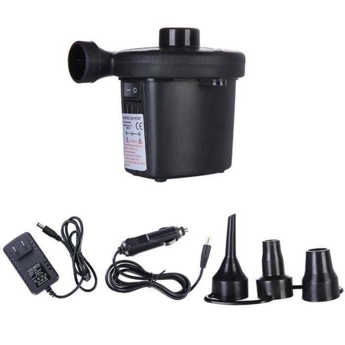Pompe à Air électrique Portable 4000 Pa - Batterie 5200mAh, 4 Tuyères, Gonflage Et Vidage, Pour Pneus Vélo, Bouées, Sacs à Vide