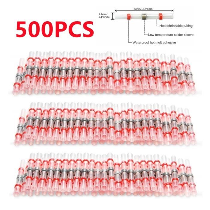 Lot De 100 Embouts De Connexion Jaunes 4.0-6.0mm² - Épissure Facile, Neuf, Marque Jeesoon