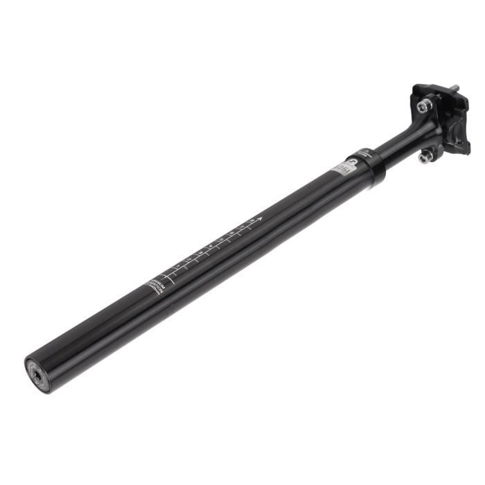 Zerone Tige de selle de levage de vélo LUNJE Suspension de vélo Tige de selle télescopique VTT Tige de selle de levage 27.2x400mm
