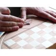 Beau jeu d'échecs en bois décoratif, sculpté et fabriqué à la main RUBY par Master Of Chess-1