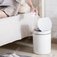TD® poubelle intelligente automatique corbeille electrique cuisine salle bain couche de bureau chambre encastrable 12L bac ordures-1