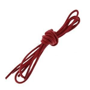 lacet rouge et noir