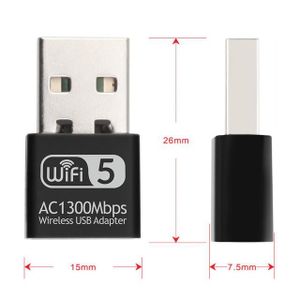Clé WiFi Dongle Sempre WU15-10 - Compatible Windows, Mac, Linux, Débit Jusqu'à 150 Mbps
