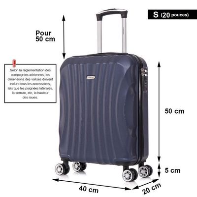 Valise Cabine 20 Pouces RIMWA – Aluminium, 4 Roues, Poignée Télescopique, Idéale Voyage