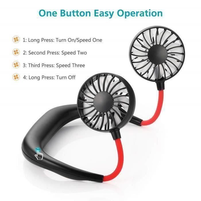 Dvkptbk Ventilateur Portable à Brumisation Ventilateur Personnel à Main, Mini Ventilateur Rechargeable à Batterie avec Pulvérisation d'Eau The Fan Home Essentials