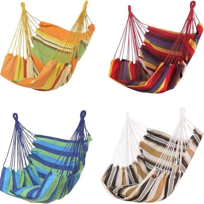 Balançoire Sensorielle En Nylon – Hamac Suspendu Pour Enfants – Intérieur/Extérieur – Favorise L'Équilibre