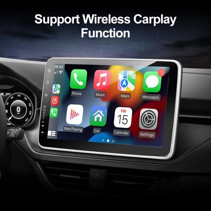 GEARELEC Autoradio Android 7 Pouces avec carplay Android Auto
