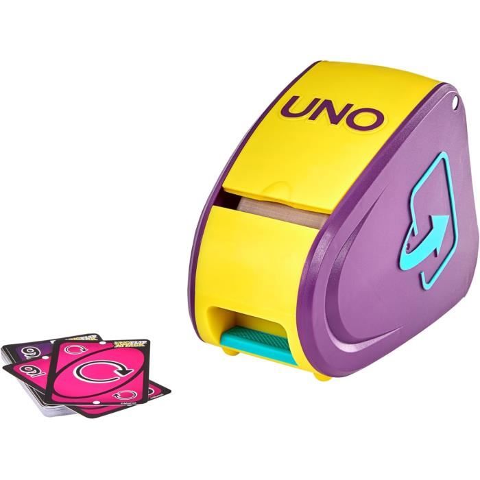 Jeu Duo Adulte Mattel UNO FLIP, Jeu De Cartes Familial, Avec 112 Cartes, Fait Un Excellent