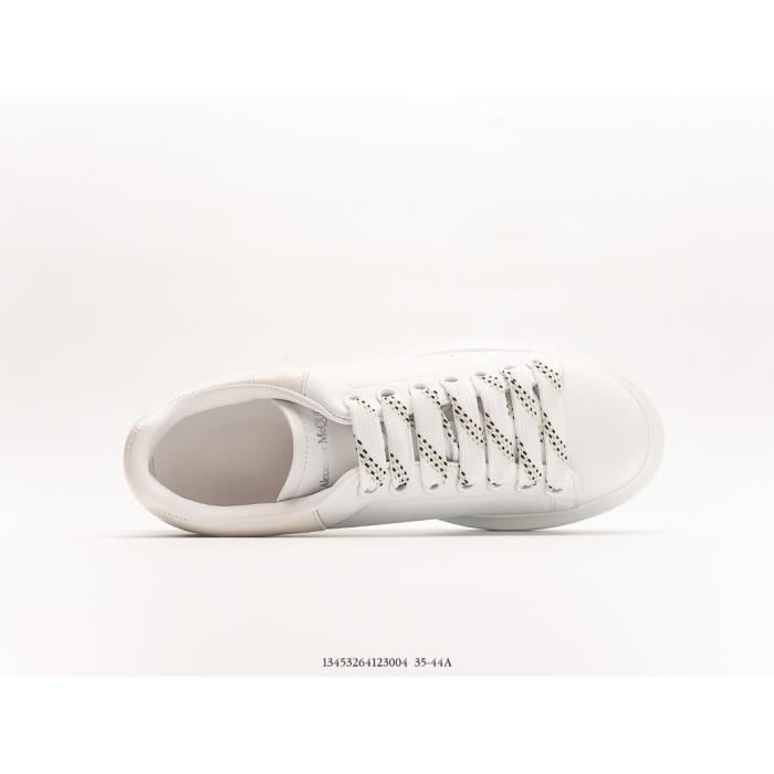 Alexander McQueen 553770WHXMY9549 White Homme Femme Chaussures