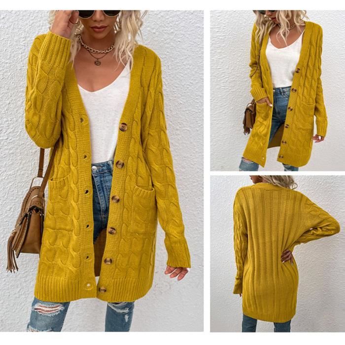 Gilet femme col v sales