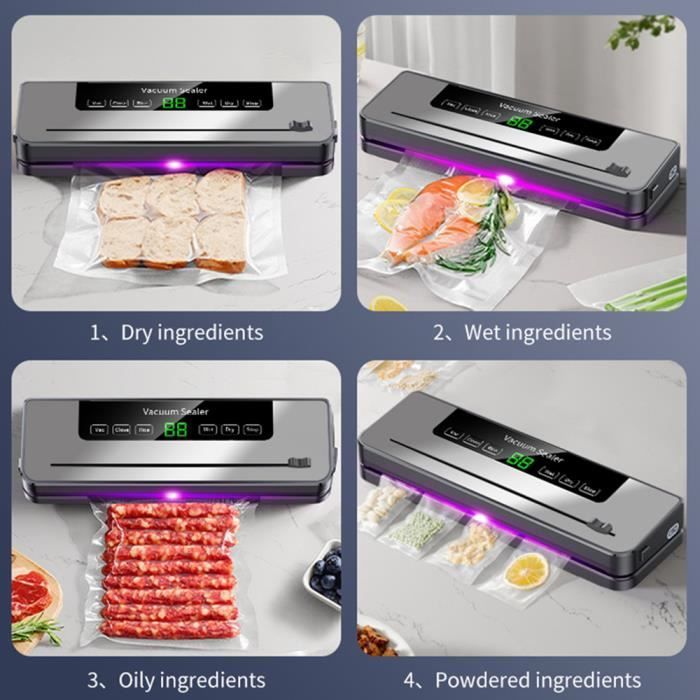 Machine sous vide alimentaire 80KPA : efficacité et polyvalence au