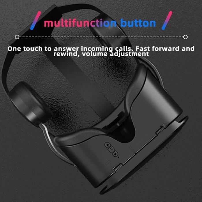 Casque VR pour téléphone | Lunettes de réalité virtuelle universelles Casque VR | Cadeau de